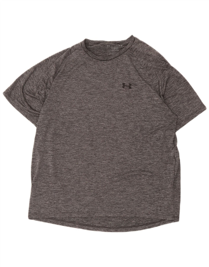 Under Armour Ανδρικό T-Shirt Top XL Grey Flecked Polyester