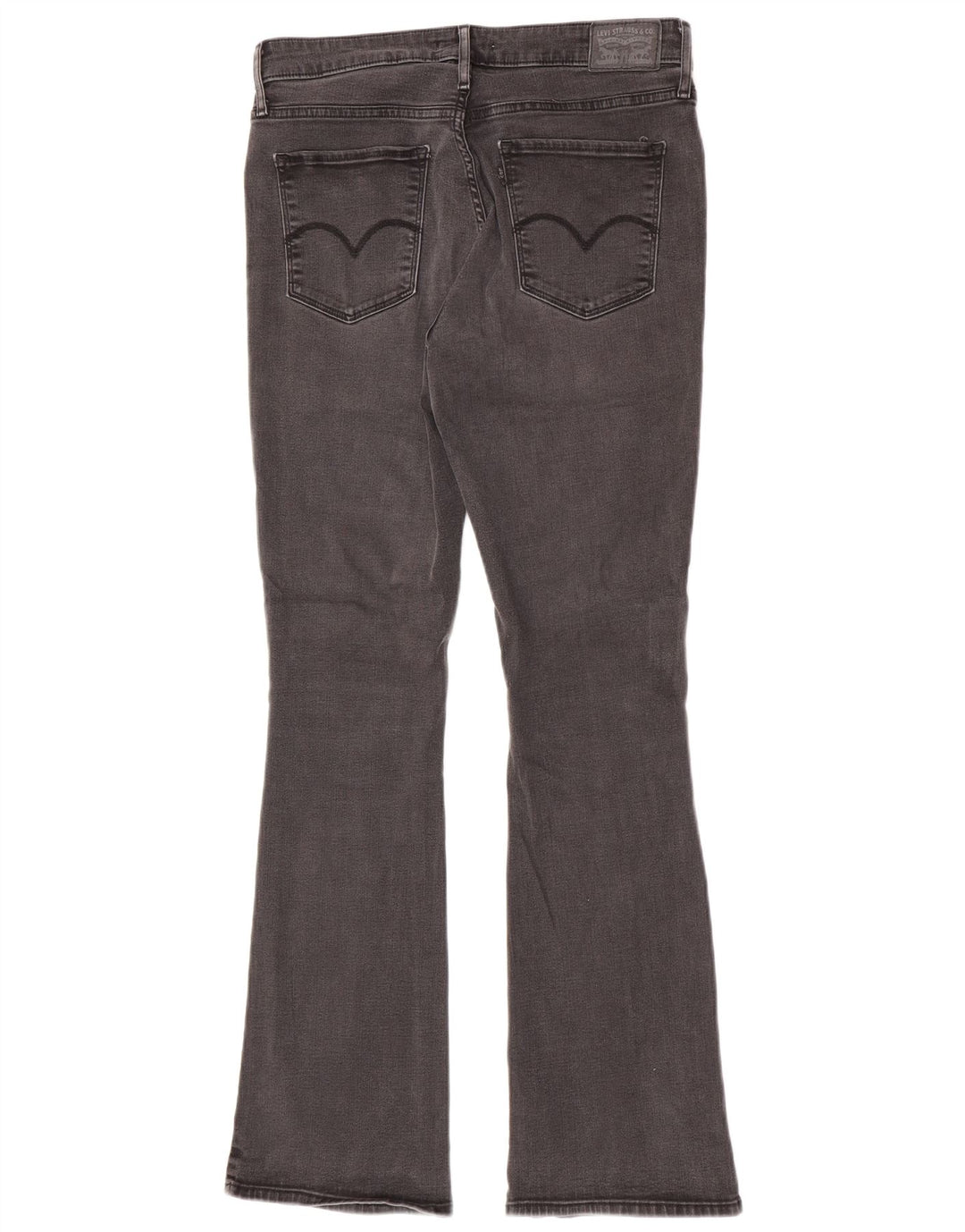 Γυναικείο Levi's 725 ψηλό τζιν μποτάκι W32 L32 γκρι βαμβακερό