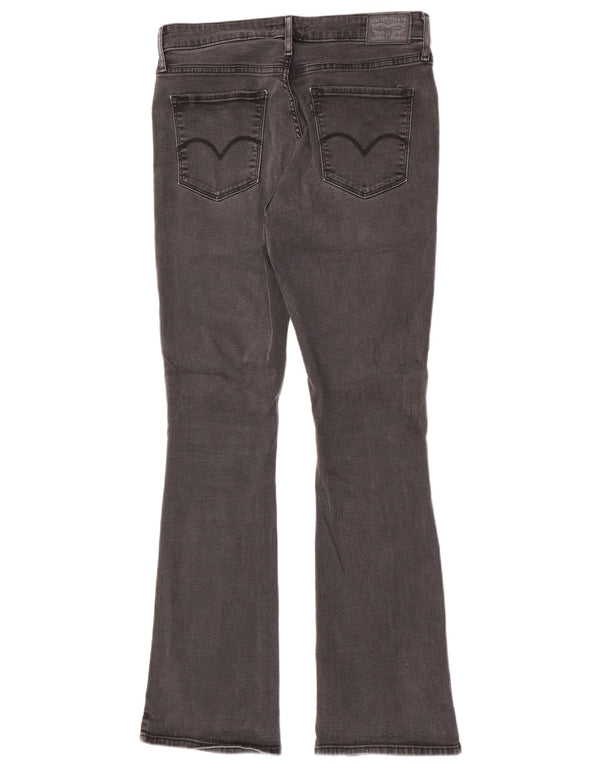 Γυναικείο Levi's 725 ψηλό τζιν μποτάκι W32 L32 γκρι βαμβακερό
