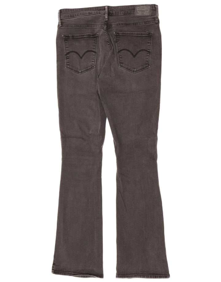 Γυναικείο Levi's 725 ψηλό τζιν μποτάκι W32 L32 γκρι βαμβακερό