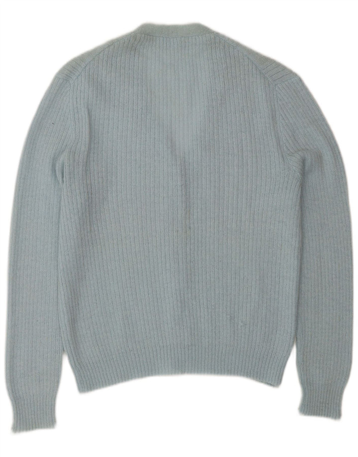 Vintage Γυναικεία Ζακέτα UK 14 Large Blue Classic