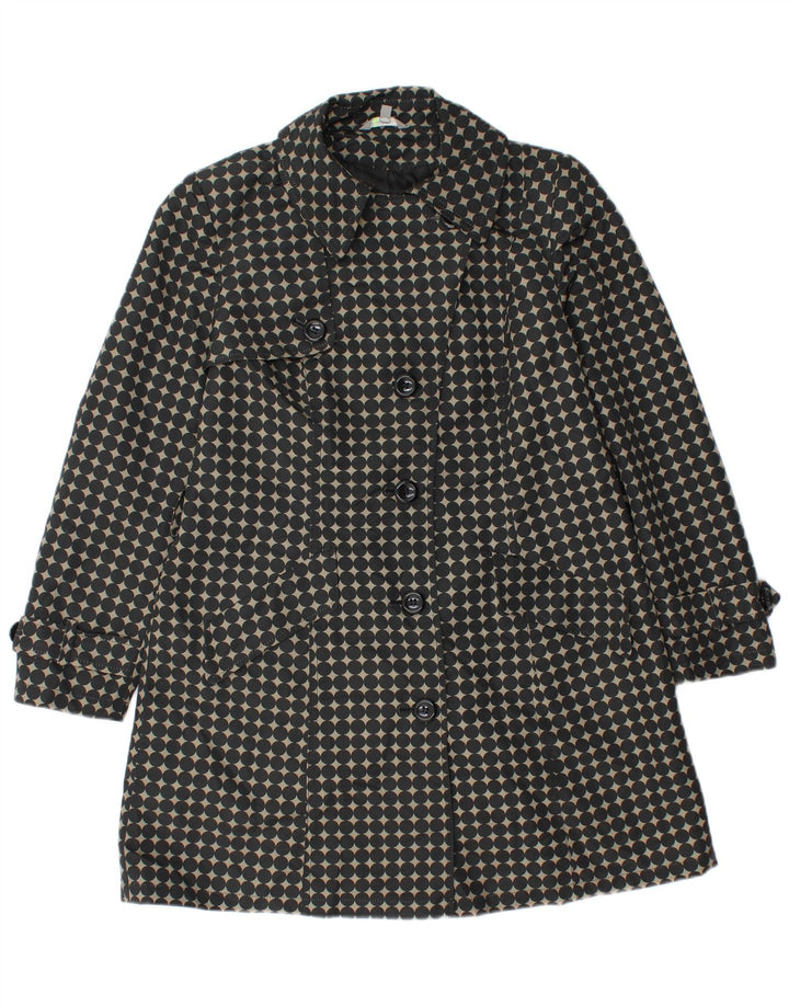 Marks & Spencer Γυναικείο Petite Trench Coat UK 12 Medium Black Pot