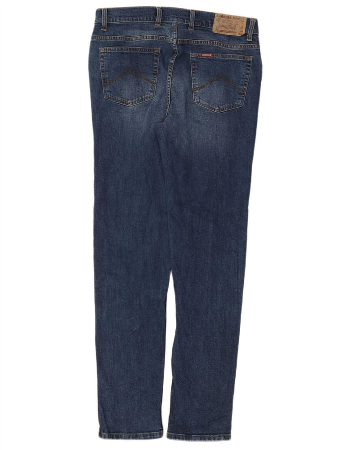 Carrera Mens 700 Regular Straight Jeans W36 L34 Μπλε Βαμβακερό