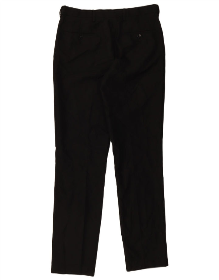 Marks & Spencer Ανδρικό Slim παντελόνι Chino W32 L33 Μαύρο Πολυεστέρας