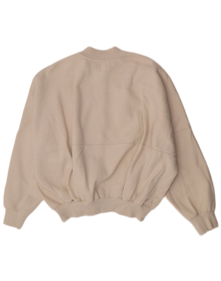 Zara Γυναικεία φόρμα Oversized Top Jacket UK 16 Large Beige