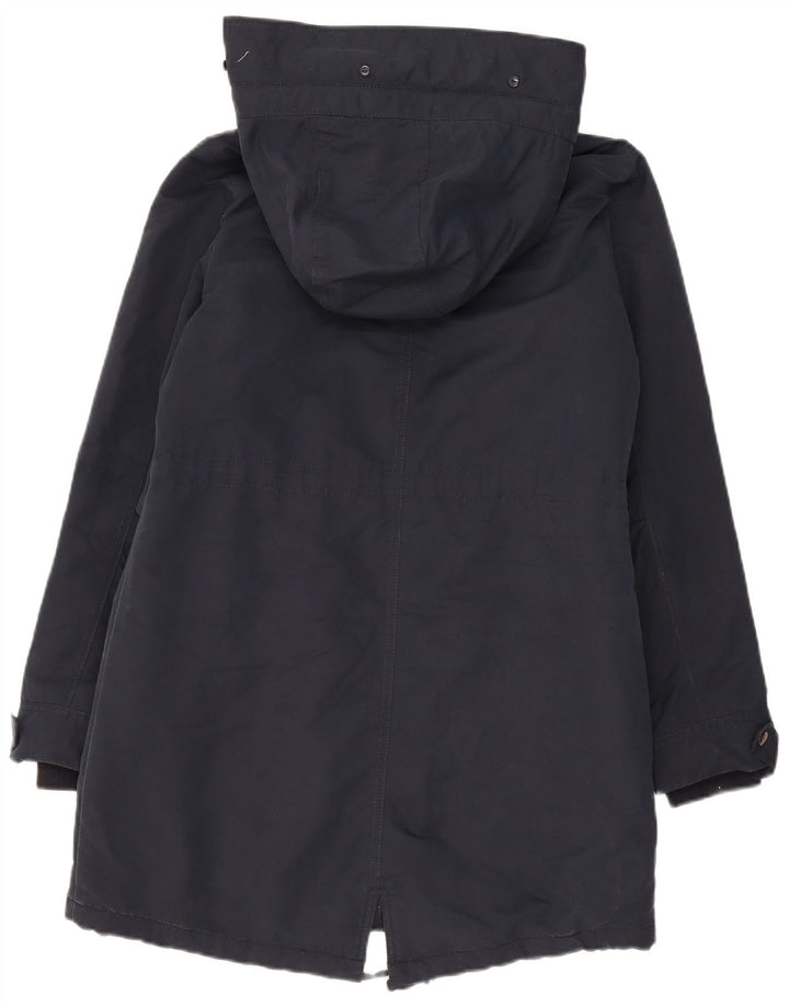 Marks & Spencer Γυναικεία κουκούλα Sherpa Parka UK 12 Medium Navy Blue