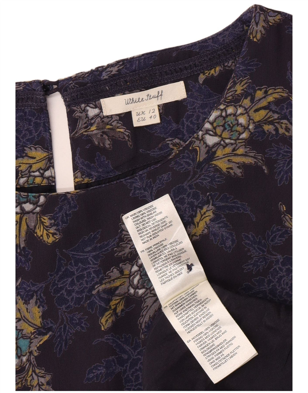 White Stuff Γυναικείο Maxi Φόρεμα UK 12 Medium πολύχρωμο Floral Bohemian