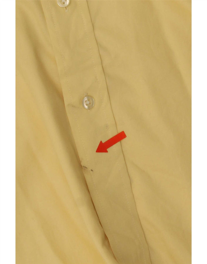 Chaps Ralph Lauren Ανδρικό πουκάμισο XL κίτρινο βαμβακερό