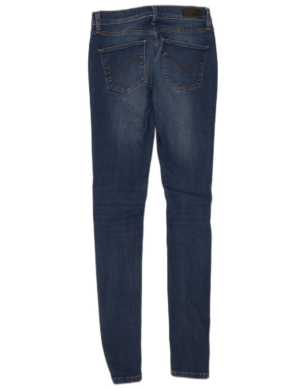 Γυναικείο Slim Skinny Jeans Levi's W27 L32 Blue Cotton