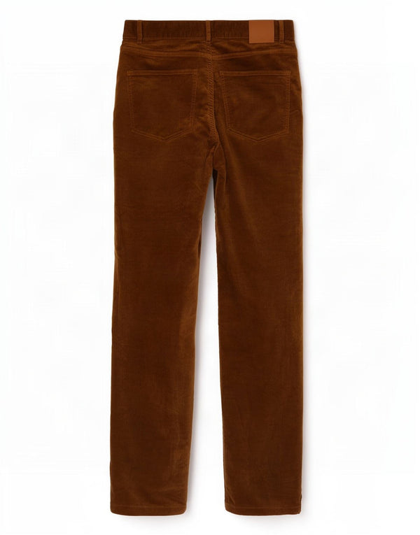 Massimo Dutti γυναικείο ίσιο κοτλέ παντελόνι EU 38 Small W28 L31 Khaki