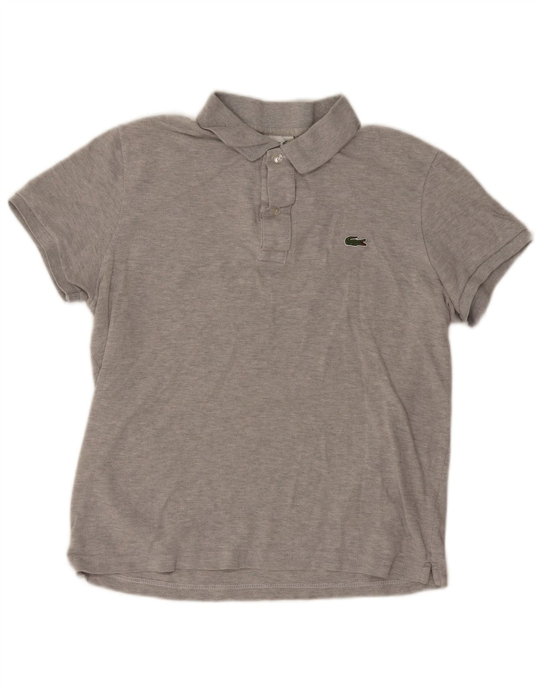Lacoste Ανδρικό πουκάμισο Polo Slim Fit Μέγεθος 4 Μεσαίο γκρι βαμβακερό