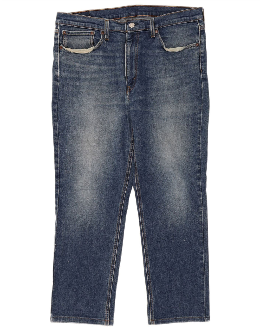 Levi's Womens 541 Tapered Jeans W36 L27 Blue Cotton