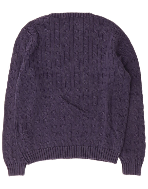 Γυναικείο πουλόβερ Ralph Lauren Crew Neck Jumper UK 18 XL Navy Blue Cotton