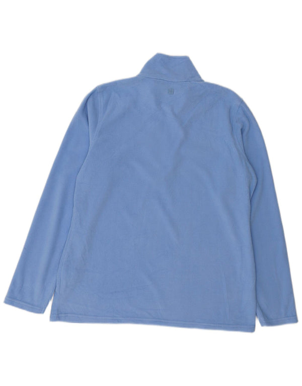 Mountain Warehouse Γυναικείο φερμουάρ Fleece Jumper UK 16 Large Blue Polyester