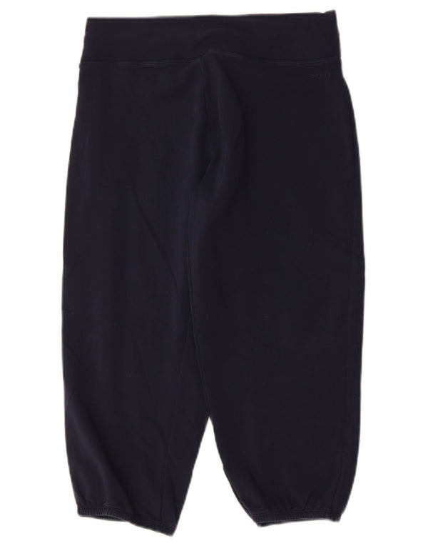 Γυναικεία φόρμα Nike Dri Fit Capri Παντελόνια Joggers UK 8 Small Navy Blue