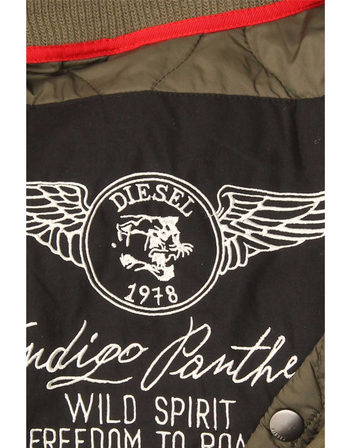 Diesel Ανδρικό μπουφάν Parka με κουκούλα UK 38 Medium Khaki