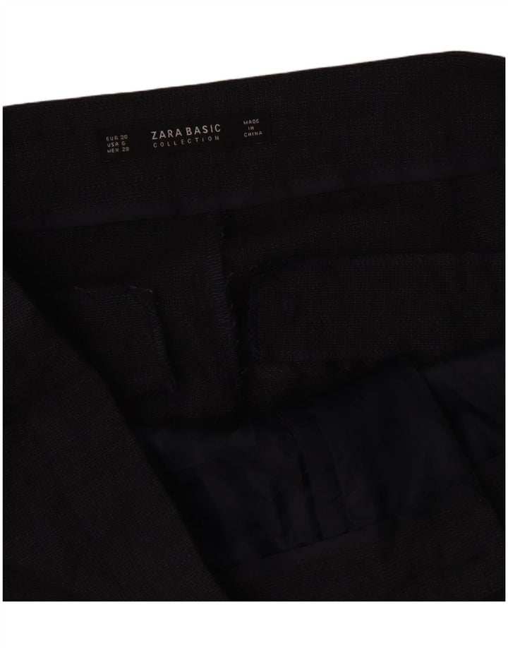 Zara Γυναικείο Slim Suit Παντελόνι EU 38 Small W28 L27 Grey