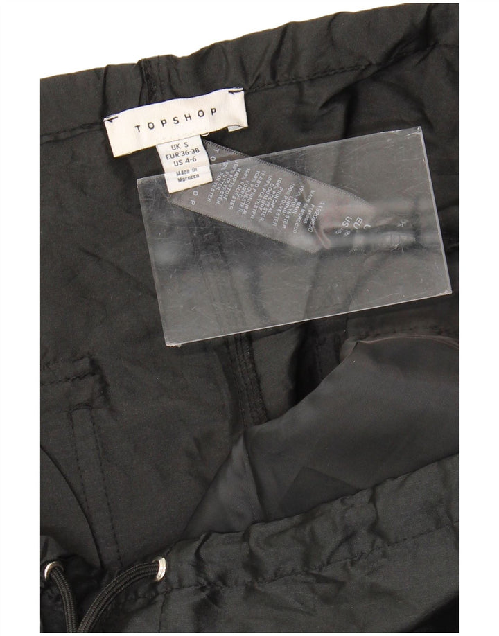 Γυναικεία αθλητική φόρμα Topshop Παντελόνι UK 10 Small Black Polyester
