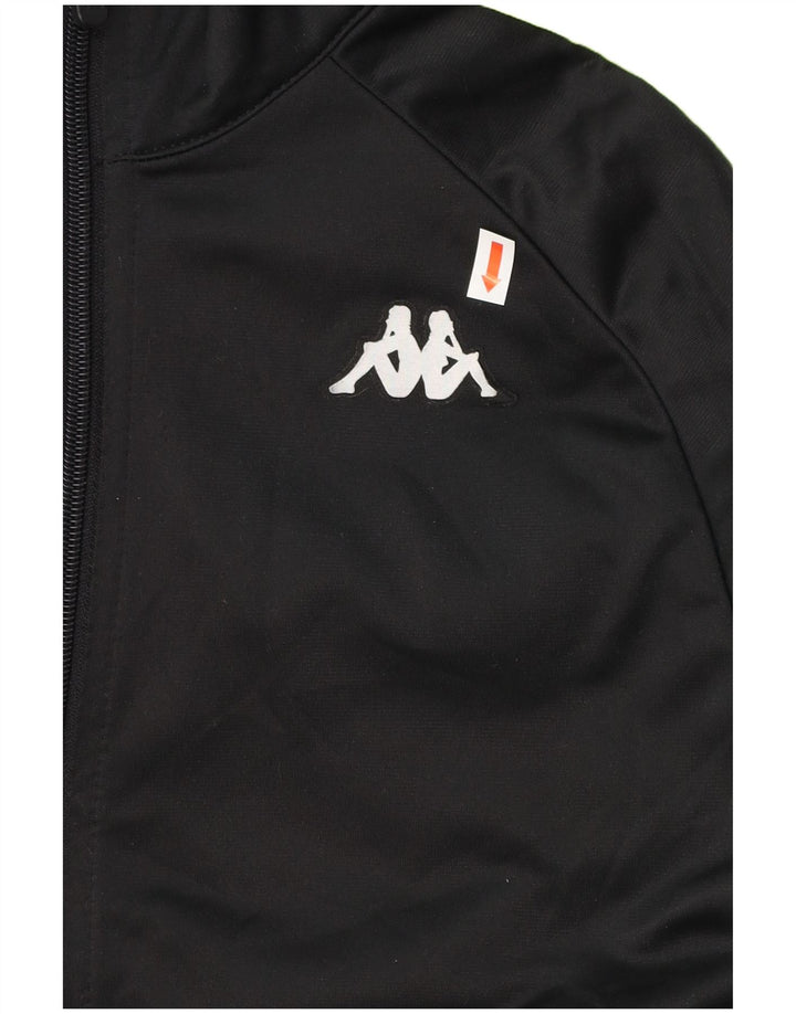 KAPPA Boys Graphic Ολόσωμη φόρμα 15-16 ετών Μαύρο Colourblock Polyester