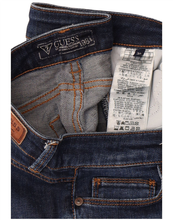 Guess Γυναικείο Starlet Straight Jeans W30 L32 Μπλε βαμβακερό