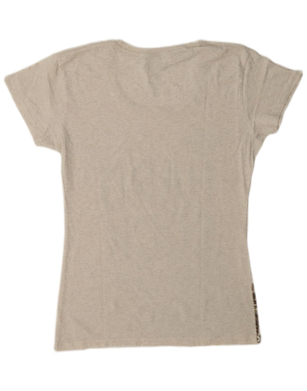Hard Rock Cafe Girls Paris Graphic T-Shirt Top 14-15 Years XL Grey Flecked