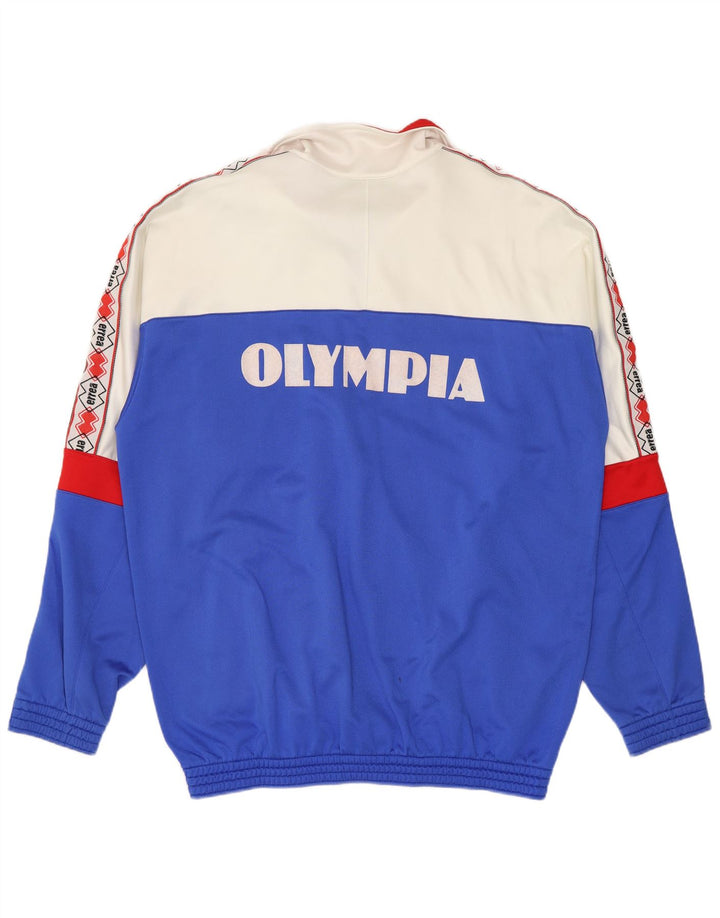 Ανδρική φόρμα Errea Graphic Top Jacket XL Blue Colorblock Nylon