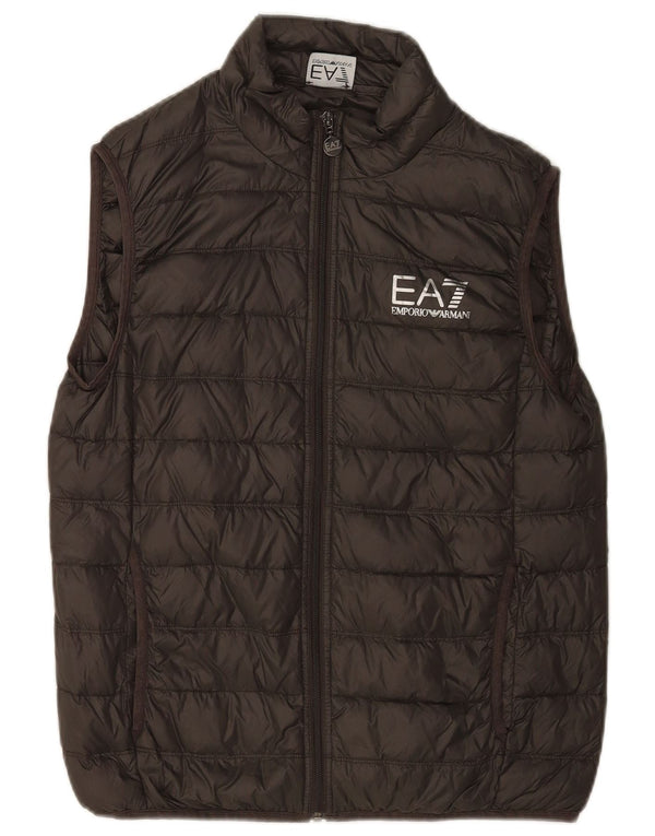 Emporio Armani Ανδρικό padded Gilet UK 40 Large Green Polyamide