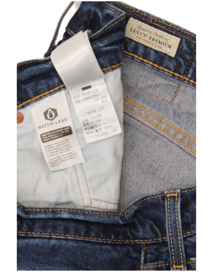 Ανδρικό τζιν LEVI'S ίσιο W36 L27 Μπλε βαμβακερό