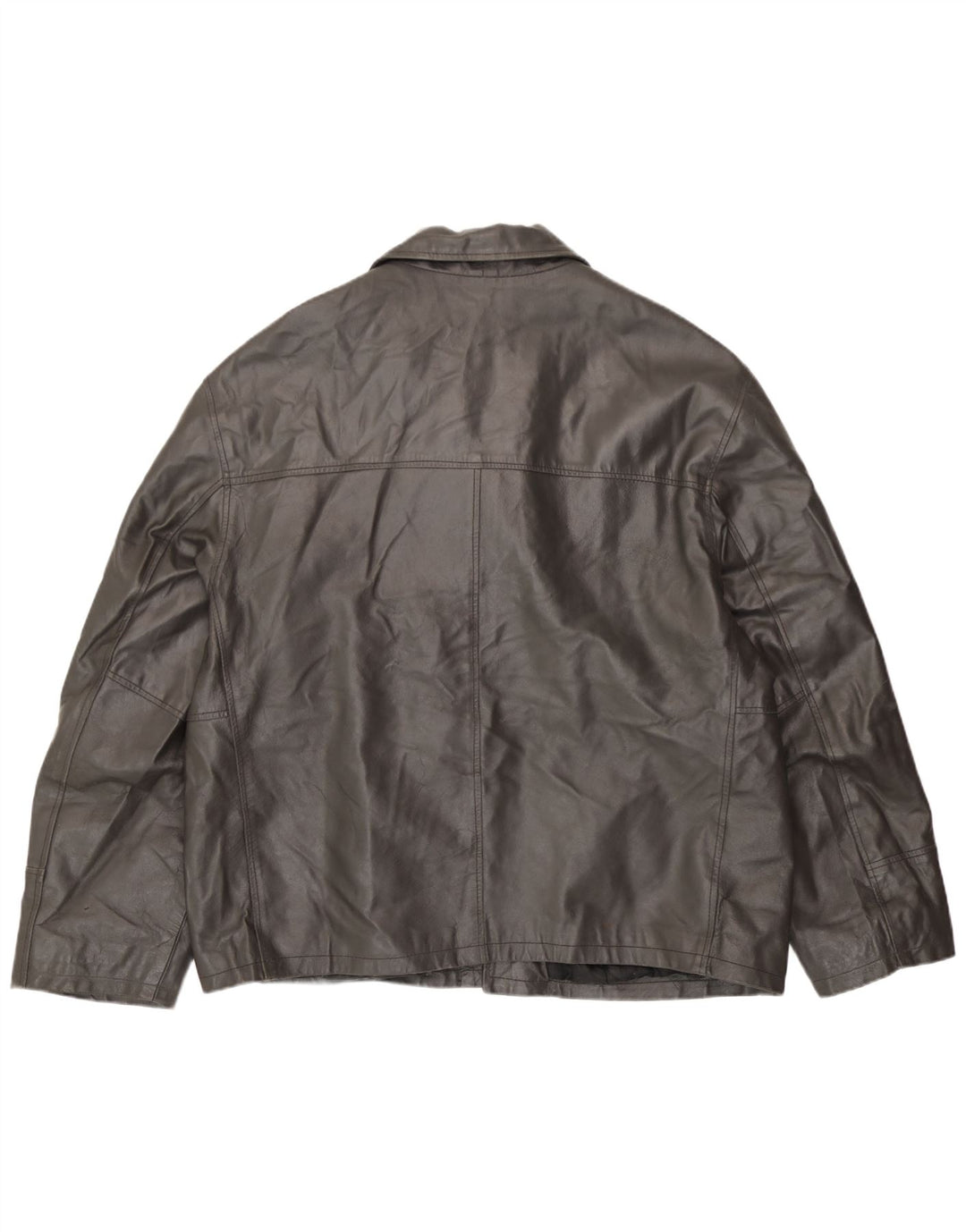 Ανδρικό δερμάτινο μπουφάν Conbipel IT 52 Large Grey Leather