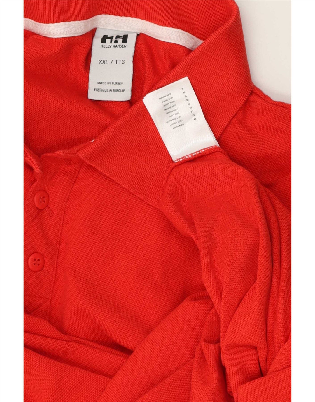 Helly Hansen Ανδρικό μπλουζάκι πόλο 2XL κόκκινο βαμβακερό