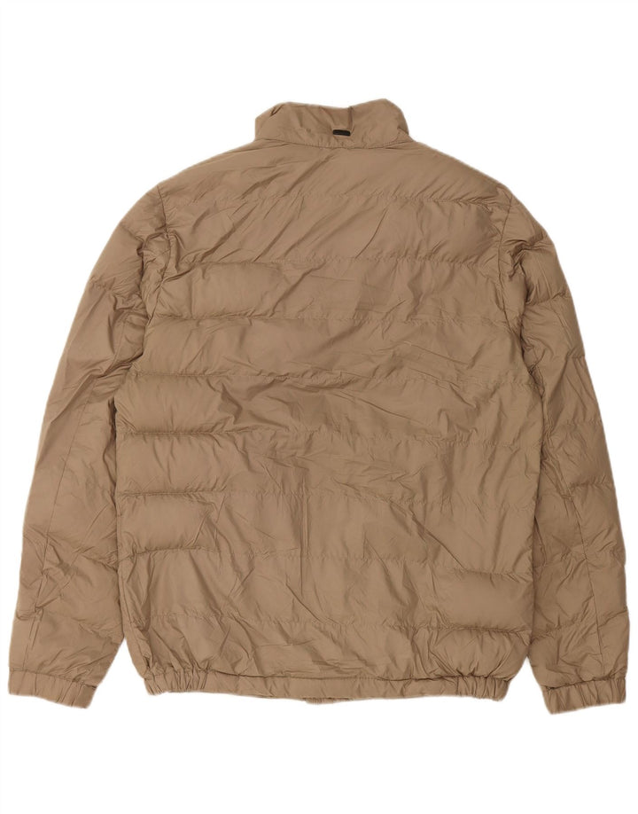 Massimo Dutti Ανδρικό μπουφάν με επένδυση UK 36 Small Beige Polyester