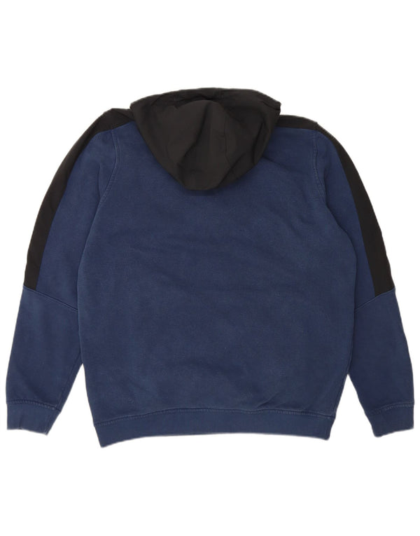 Ανδρικό γραφικό κουκούλα Under Armour Medium Navy Blue Colourblock