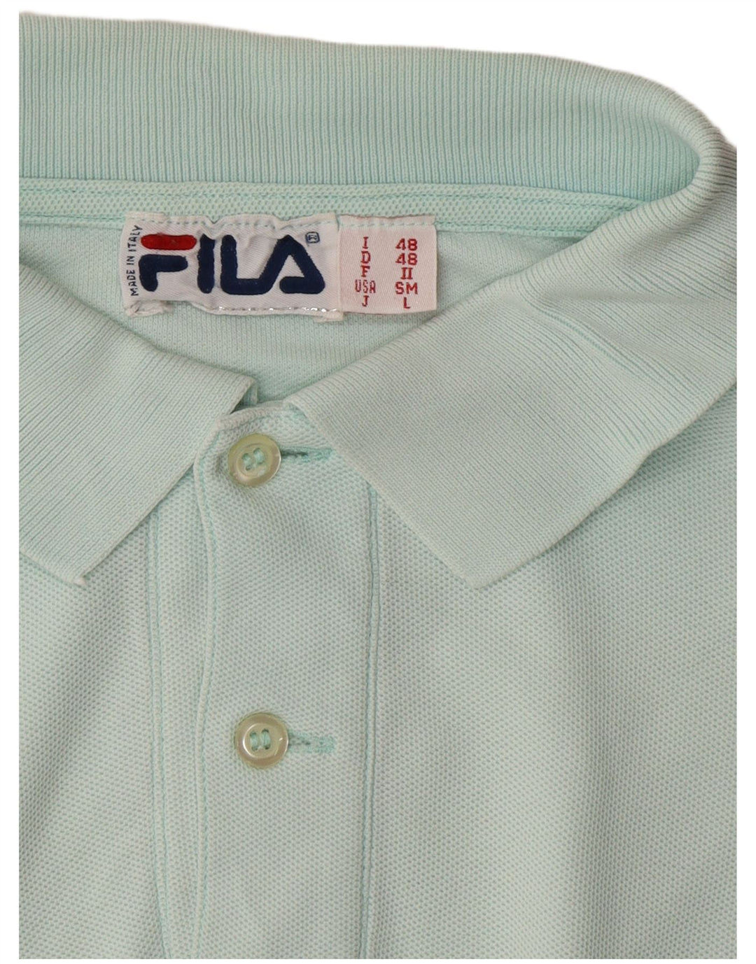 Ανδρικό μπλουζάκι πόλο FILA IT 48 Medium Blue