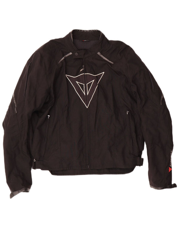 DAINESE Ανδρικό γραφικό μπουφάν EU 56 XL Μαύρο νάιλον