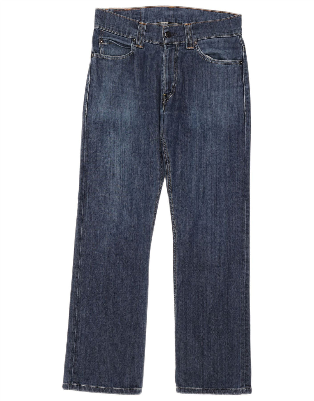 Levi's Womens 506 Straight Jeans W30 L28 Blue Cotton