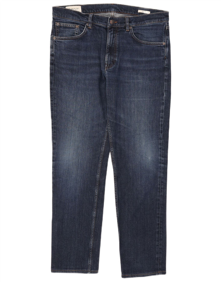 Ανδρικό Gant Slim Jeans W36 L30 Blue Cotton
