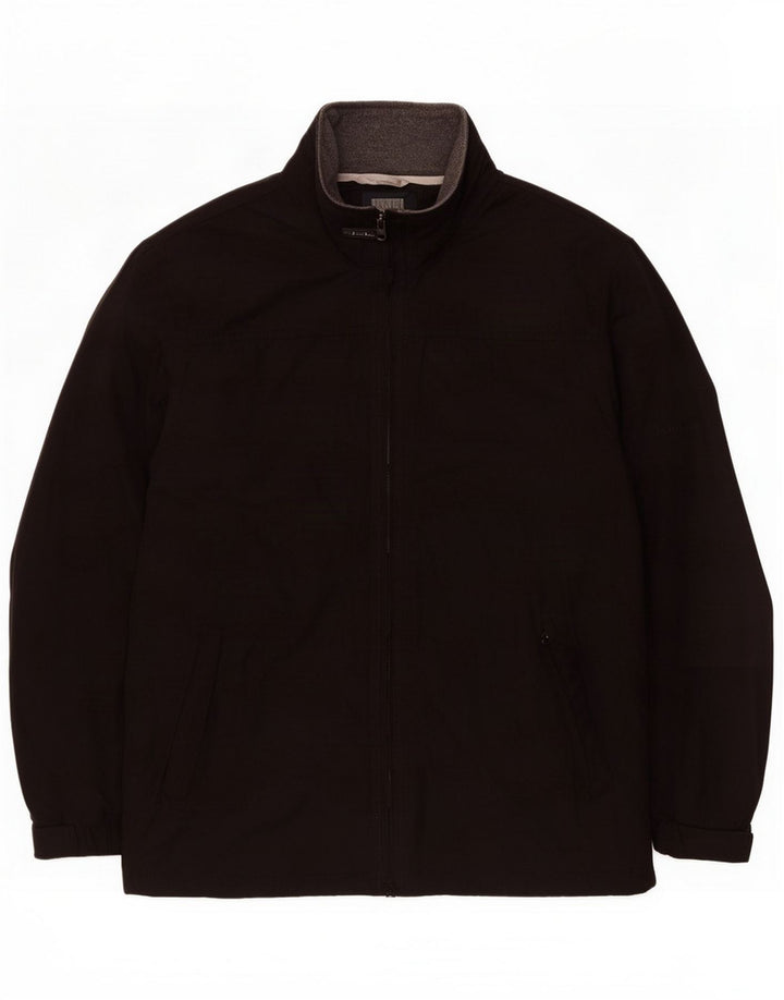 James Pringle Ανδρικό Μπουφάν Windbreaker UK 38 Medium Black Polyester