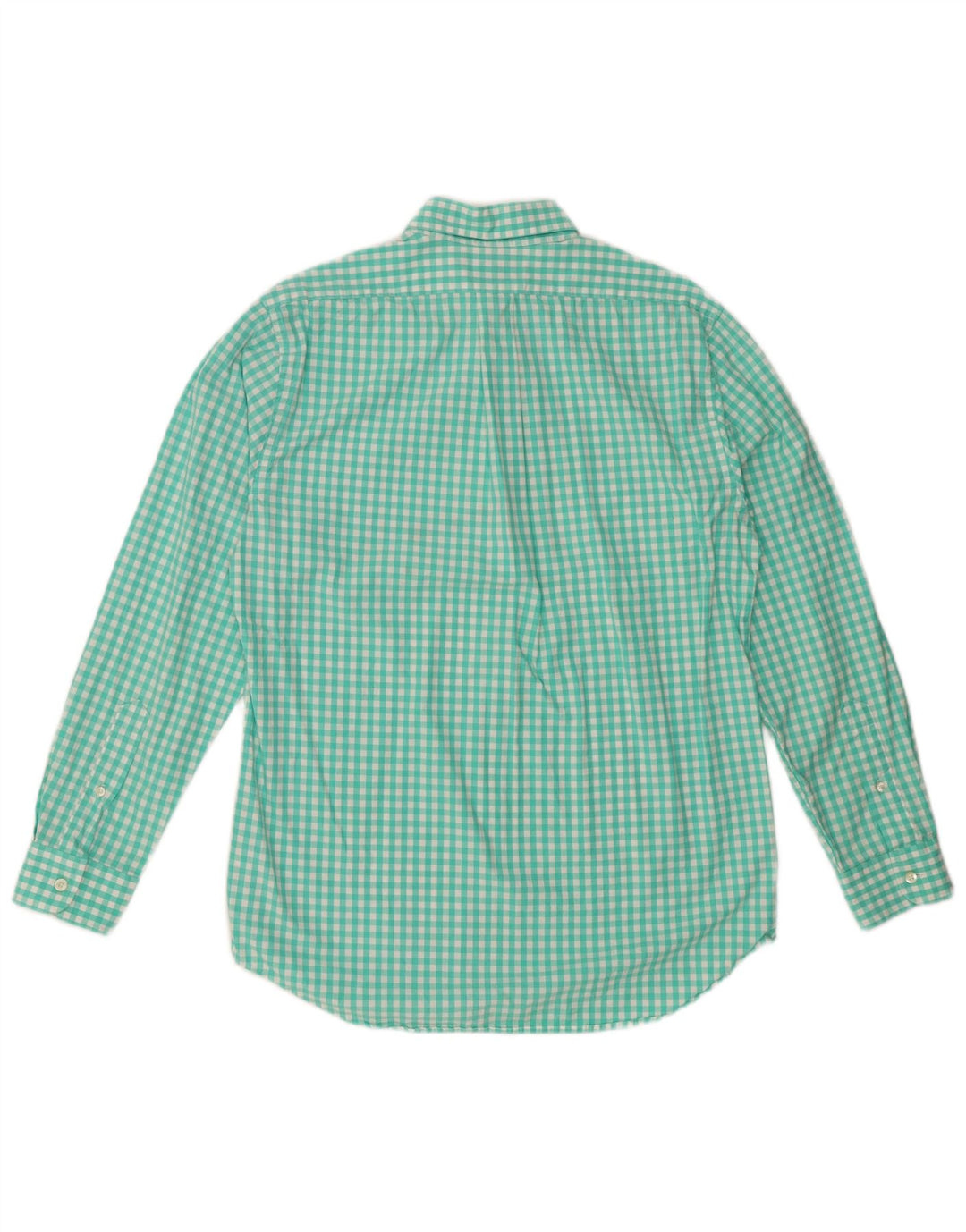 VINEYARD VINES Ανδρικό πουκάμισο Slim Fit Medium Turquoise Gingham Cotton
