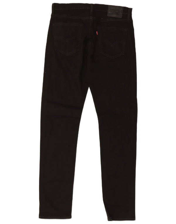 Levi's Mens 512 Slim Fit Straight Jeans W34 L34 Μαύρο βαμβακερό