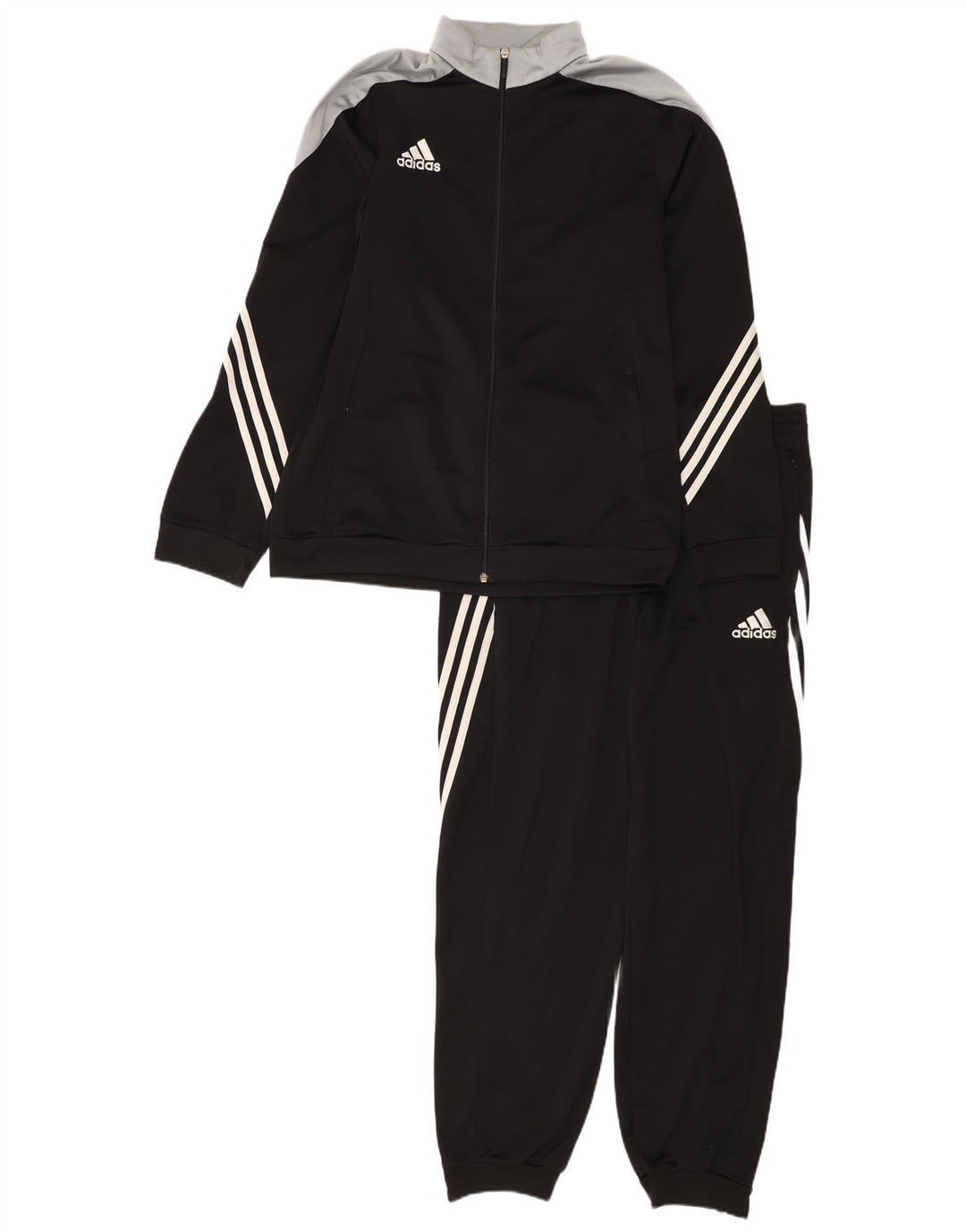 Ανδρική φόρμα Adidas με μεγάλη μαύρη φόρμα πολυεστέρα