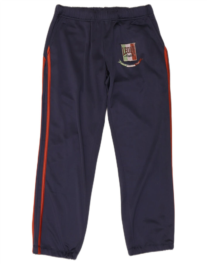 Ανδρική φόρμα Leone Παντελόνι Joggers Small Navy Blue Polyester