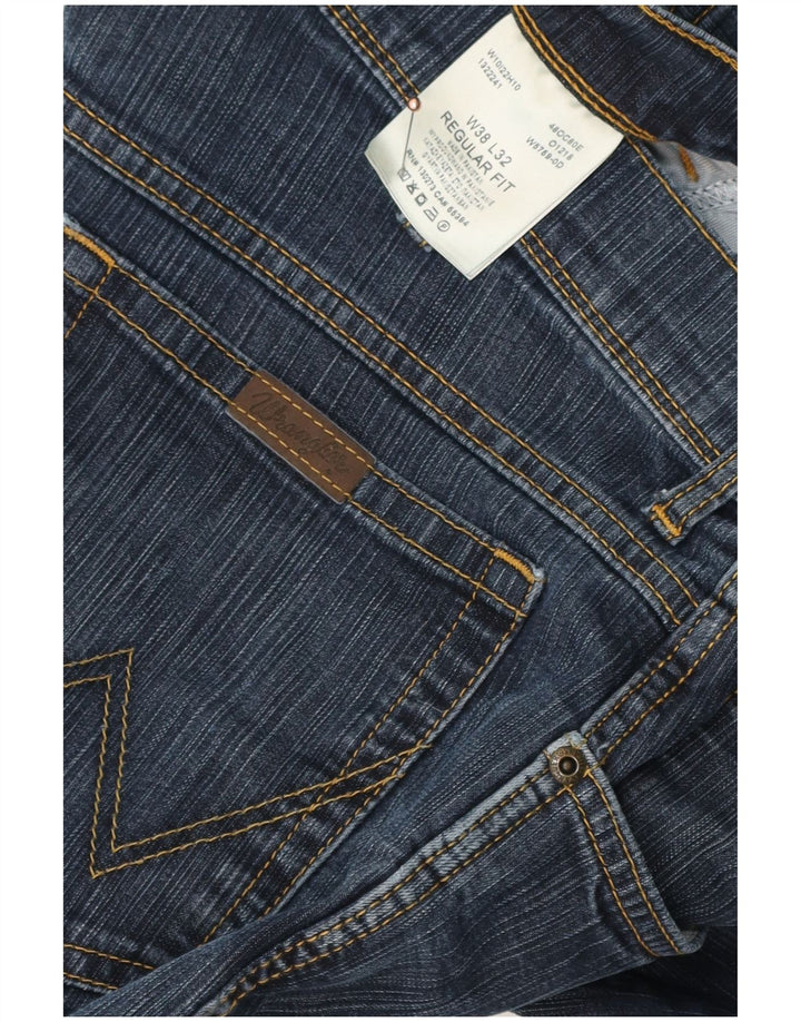 Ανδρικό τζιν ίσιο Wrangler Regular Fit W38 L32 Μπλε βαμβακερό