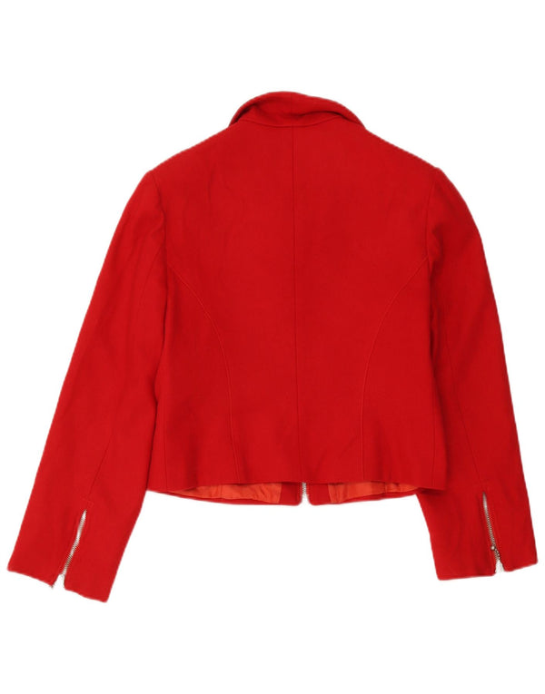 Laura Biagiotti Girls Graphic Blazer Jacket 11-12 Years Red Colourblock