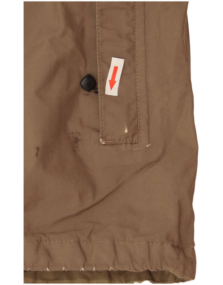 The North Face Ανδρικό μπουφάν βροχής με κουκούλα UK 40 Large Brown Πολυεστέρας