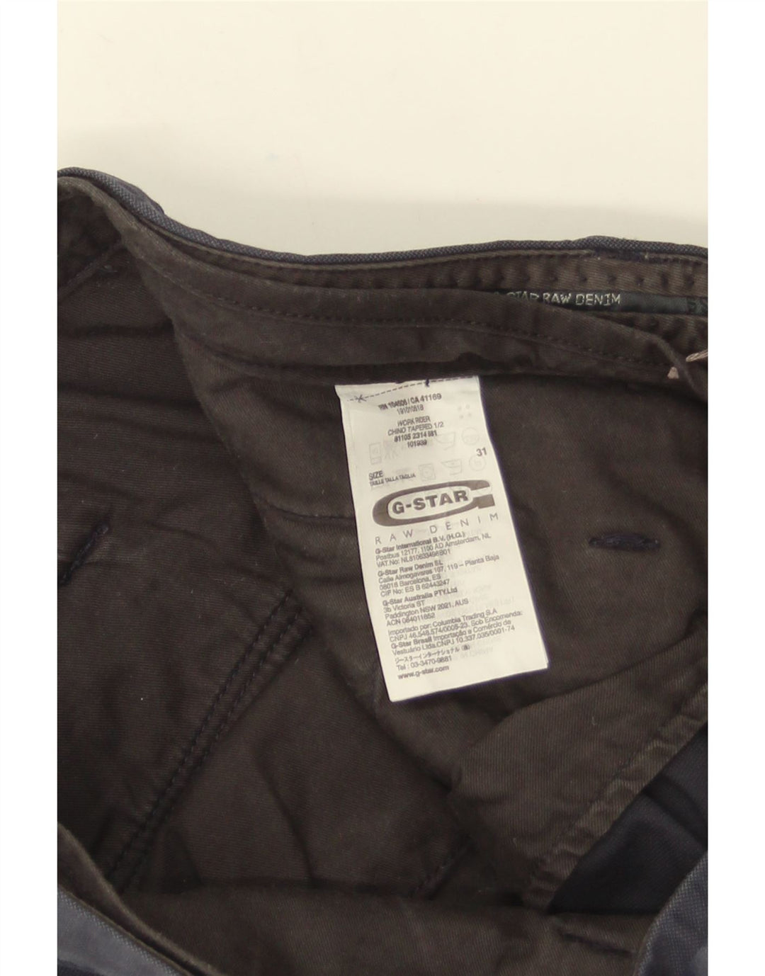 Ανδρικό σορτς Cargo G-Star W31 Βαμβακερό μεσαίο Navy Blue