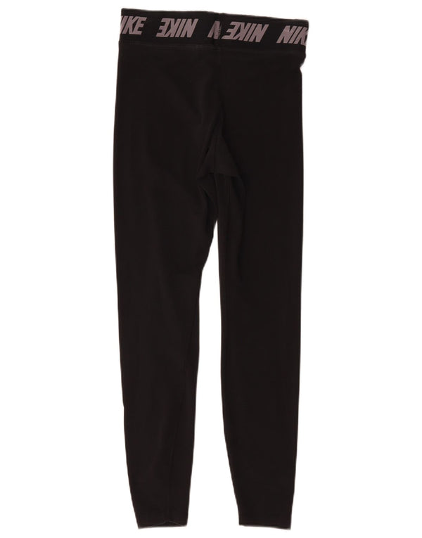 Γυναικεία γραφικά κολάν Nike UK 8 Small Black