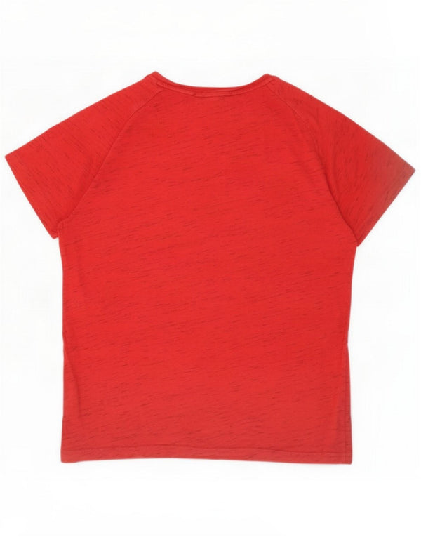 Ανδρικό T-Shirt Puma Τοπ XL από βαμβακερό κόκκινο χρώμα