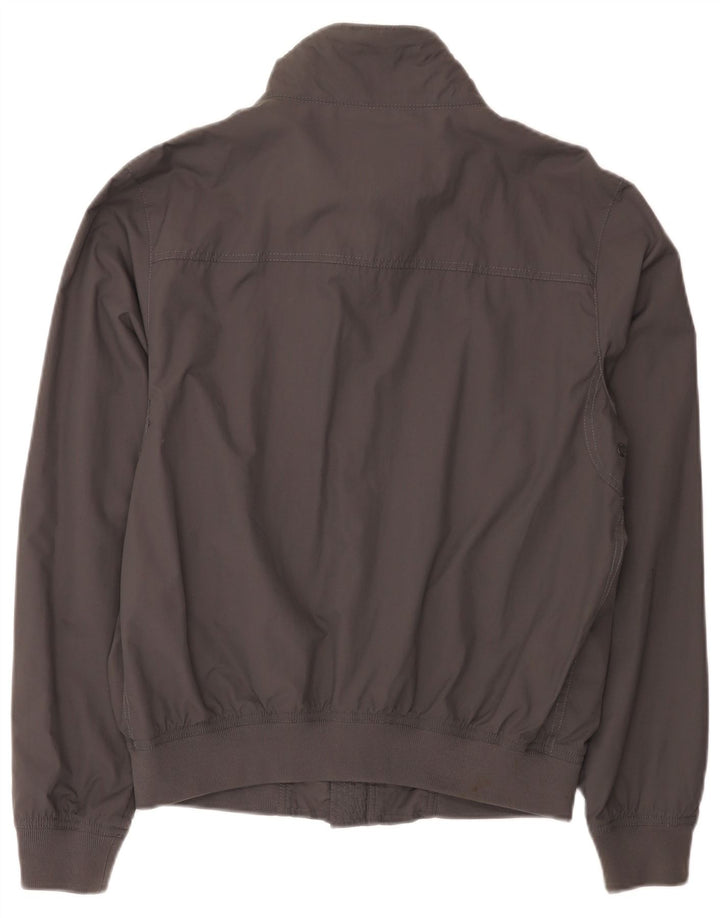 Napapijri Ανδρικό Bomber Rain Jacket UK 38 Medium Grey Polyamide