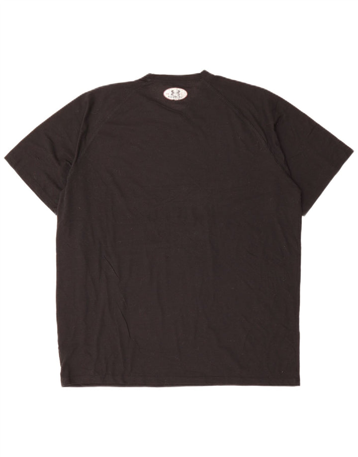Ανδρικό μπλουζάκι UNDER Armour Heat Gear Top Large Μαύρο Πολυεστέρας