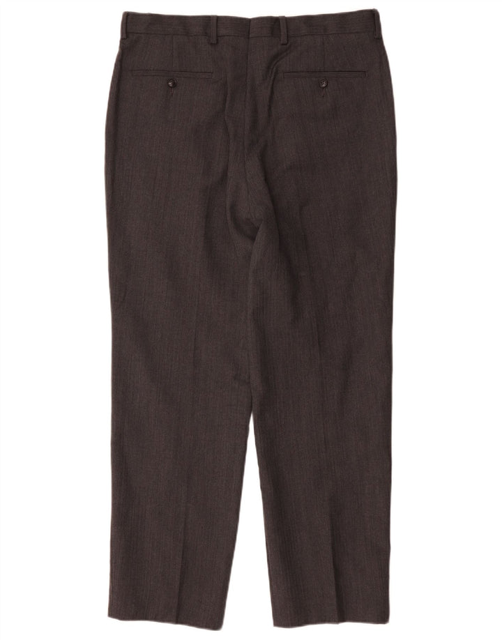 Ανδρικό ίσιο παντελόνι Marks & Spencer tailored fit W34 L30 Grey